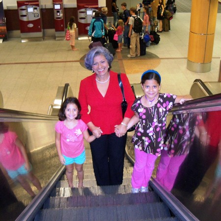 Abuela and the girls